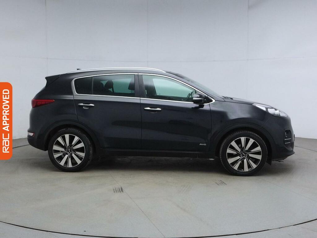 Kia Sportage 2.0 Crdi Kx-3 Suv Awd Euro 6 13 PO67ZJY Black #5