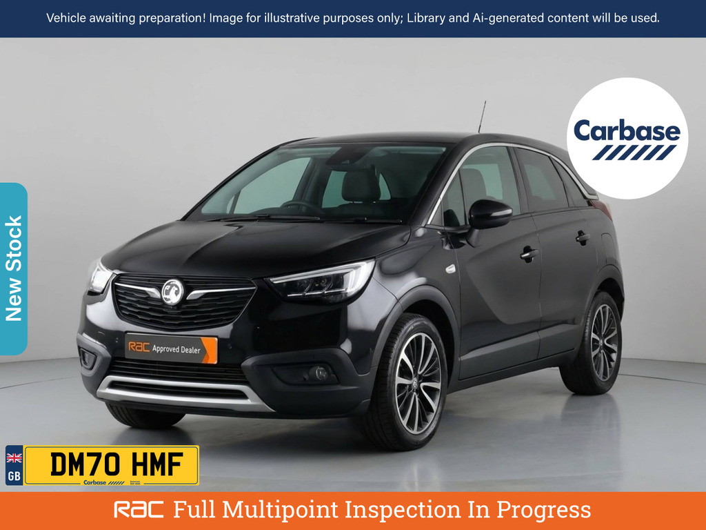 Vauxhall Crossland X 1.2 Turbo Elite Nav Suv Euro 6 S Black
