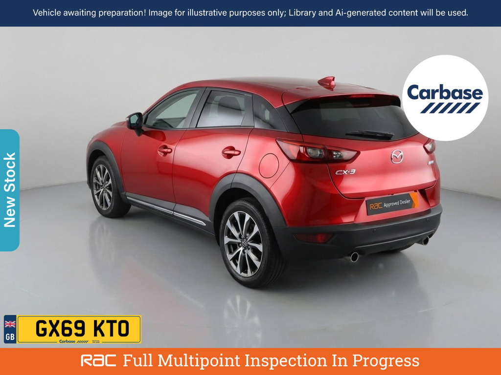 Mazda CX-3 2.0 Skyactiv-g Sport Nav Suv Euro Red