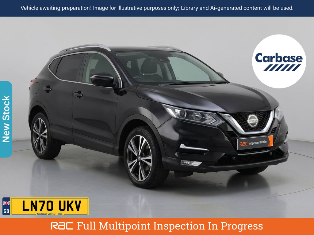 Nissan Qashqai 1.3 Dig-t N-connecta Suv Dct Euro Black