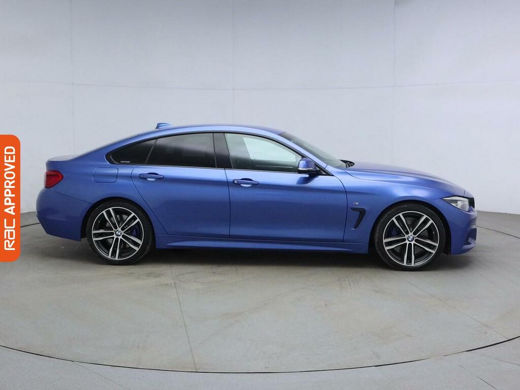 BMW 4 Series Gran Coupe 2.0 430I M Sport Hatchback Euro 6 BL17OBT Blue #5