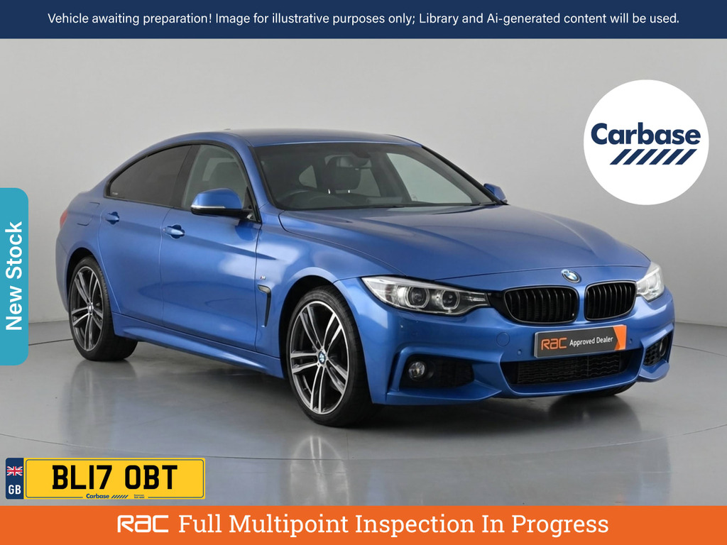 BMW 4 Series Gran Coupe 2.0 430I M Sport Hatchback Euro 6 Blue