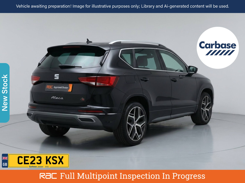 Seat Ateca 1.5 Tsi Evo Fr Sport Suv Dsg Euro 6 S CE23KSX Black #2