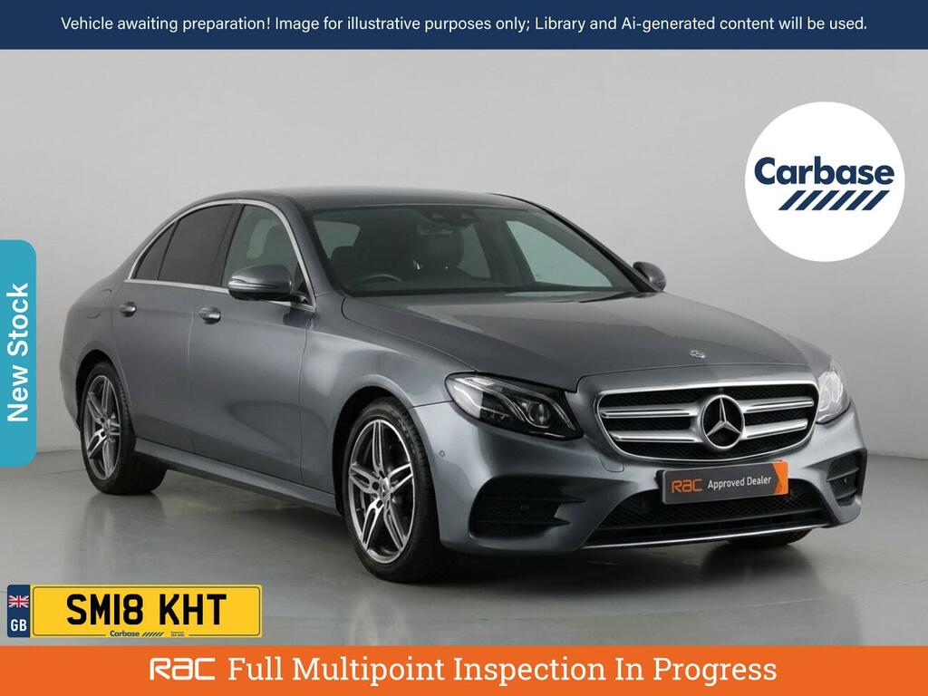 Mercedes-Benz E Class 2.0 E220d Amg Line Saloon G-tronic Eur Grey