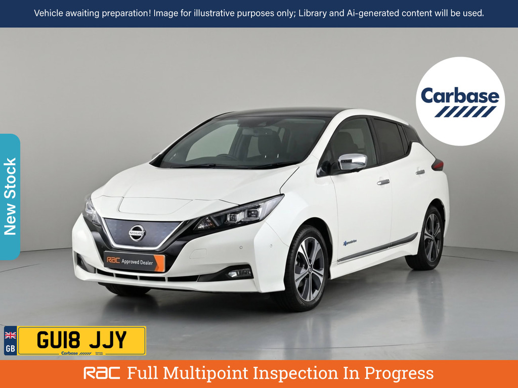 Nissan Leaf 40Kwh Tekna Hatchback 150 Ps White