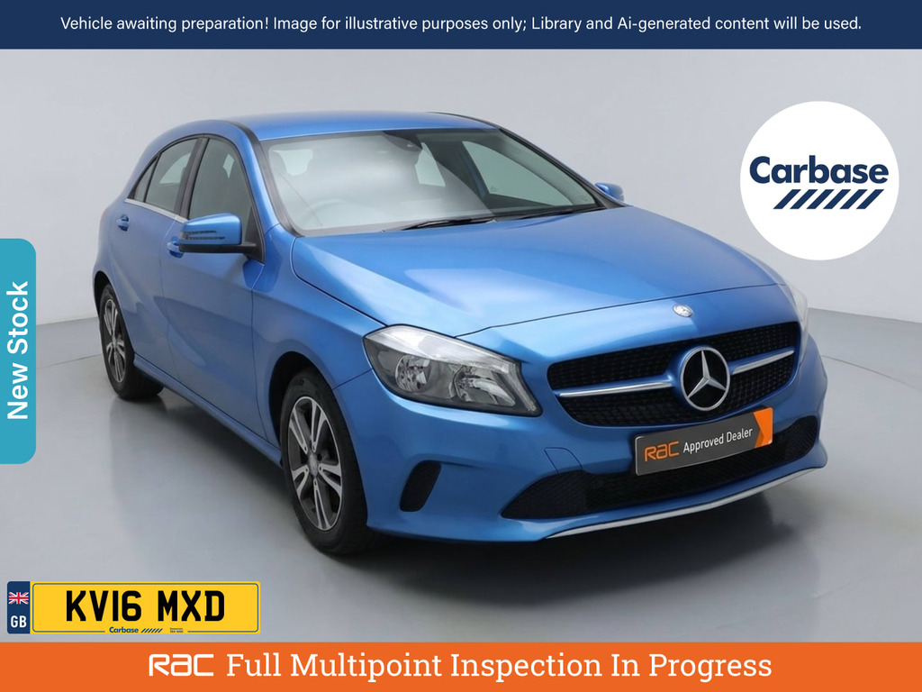 Mercedes-Benz A Class 1.5 A180d Se Hatchback 7G-dct Euro 6 S Blue