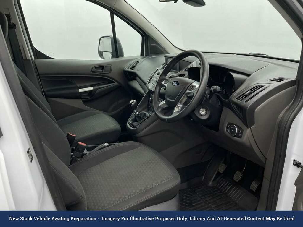 Ford Transit Connect 1.5 240 Ecoblue Trend Panel Van White #2
