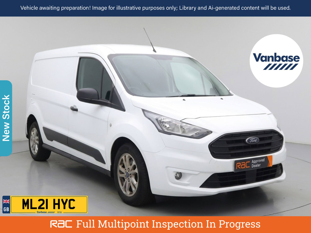 Ford Transit Connect 1.5 240 Ecoblue Trend Panel Van White