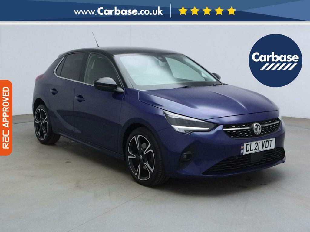 Vauxhall Corsa 1.2 Turbo Elite Nav Premium Hatchback M DL21VDT Blue