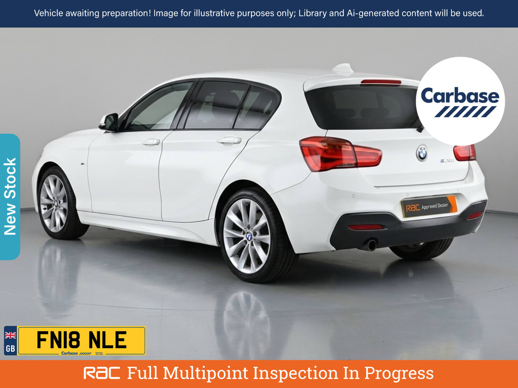 BMW 1 Series Hatchback White #1