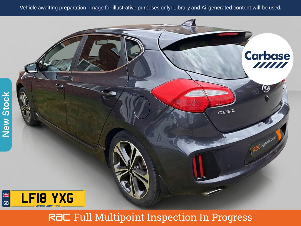Kia Ceed 1.6 Crdi Gt-line Hatchback Euro Silver