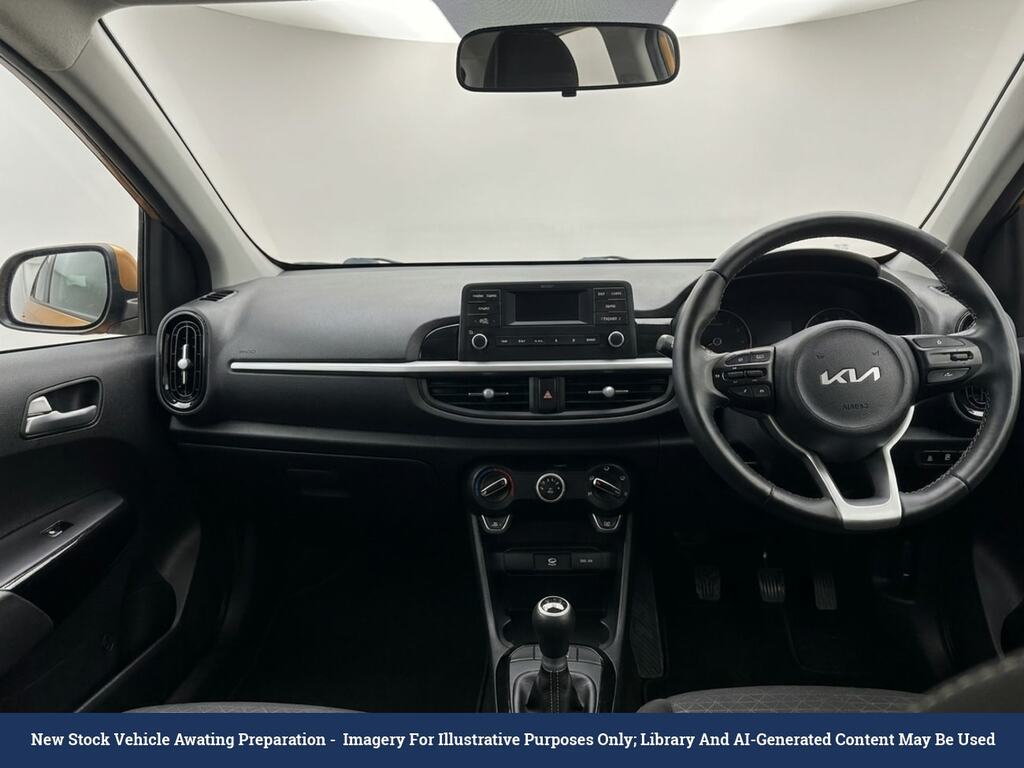 Kia Picanto 1.0 Dpi 2 Hatchback Amt Euro 6 Ss 6 Yellow #5
