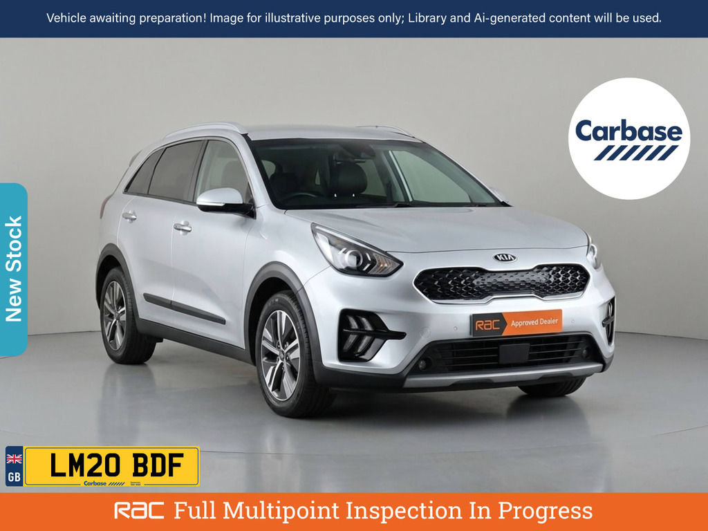 Kia Niro 1.6 Gdi 2 Suv Hybrid Dct Euro 6 Ss Silver