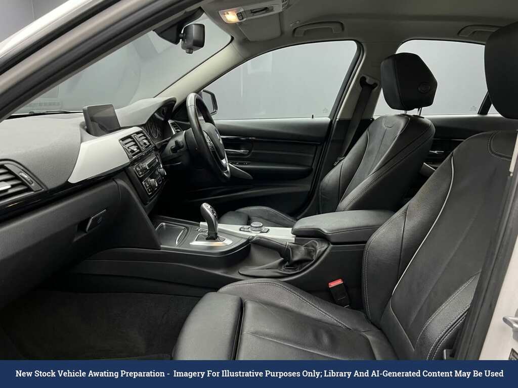 BMW 3 Series 320D Efficientdynamics White #3