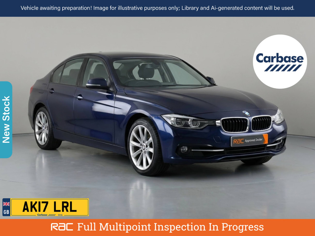 BMW 3 Series 320D Efficientdynamics White #1