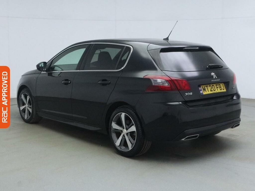 Peugeot 308 1.2 Puretech Gpf Gt Line Hatchback Manu Black #4