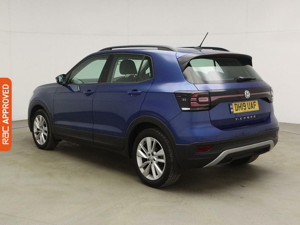 Volkswagen T-Cross 1.0 Tsi Se Suv Euro 6 Ss 115 DH19UAF Blue #4