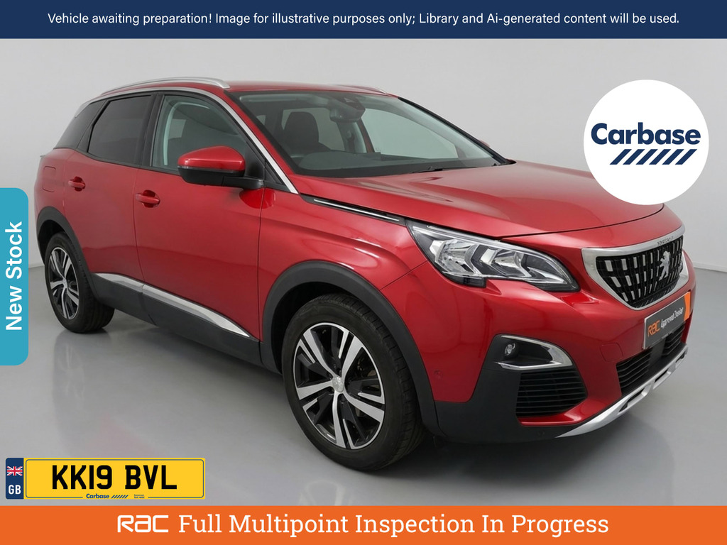 Peugeot 3008 1.2 Puretech Gpf Allure Suv Eat Euro 6 Red
