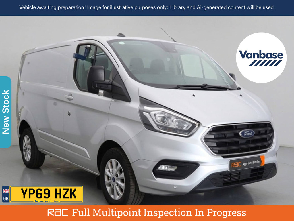 Ford Transit Custom Transit 350 Leader Ecoblue White #1