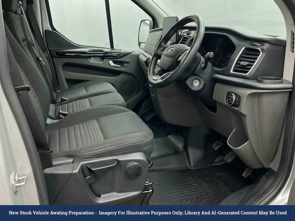 Ford Transit Custom Transit 350 Leader Ecoblue White #2