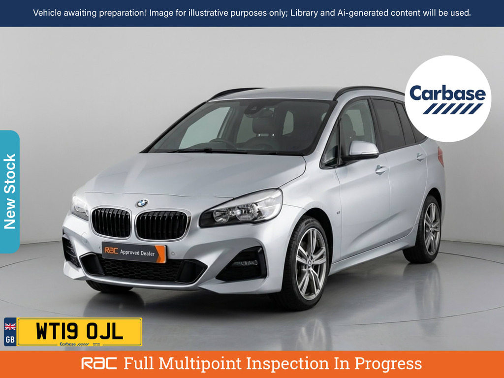 BMW 2 Series Gran Tourer 2.0 218D M Sport Mpv Euro 6 Ss Silver