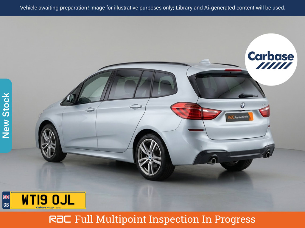 BMW 2 Series Gran Tourer 2.0 218D M Sport Mpv Euro 6 Ss Silver #2