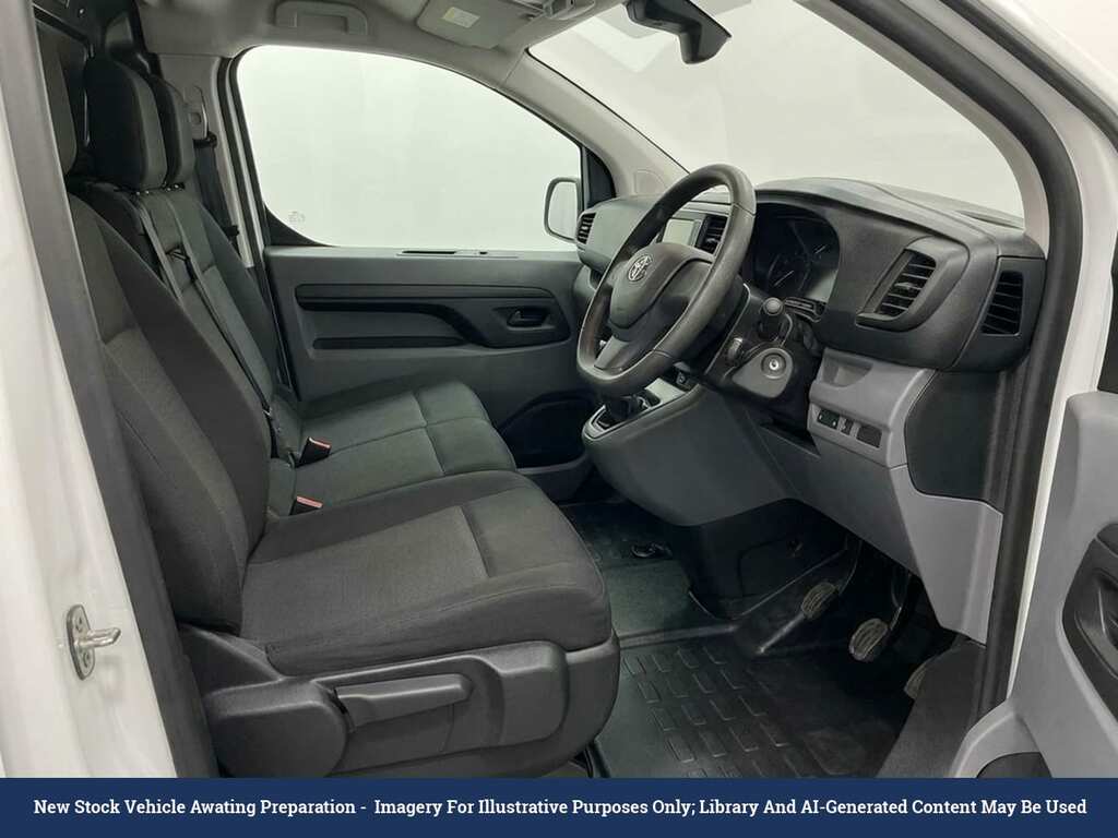 Toyota PROACE 2.0D Icon Long Panel Van 6Dr Lwb Eur White #2