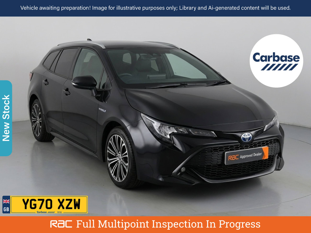 Toyota Corolla 1.8 Vvt-h Design Touring Sports Hybrid Black