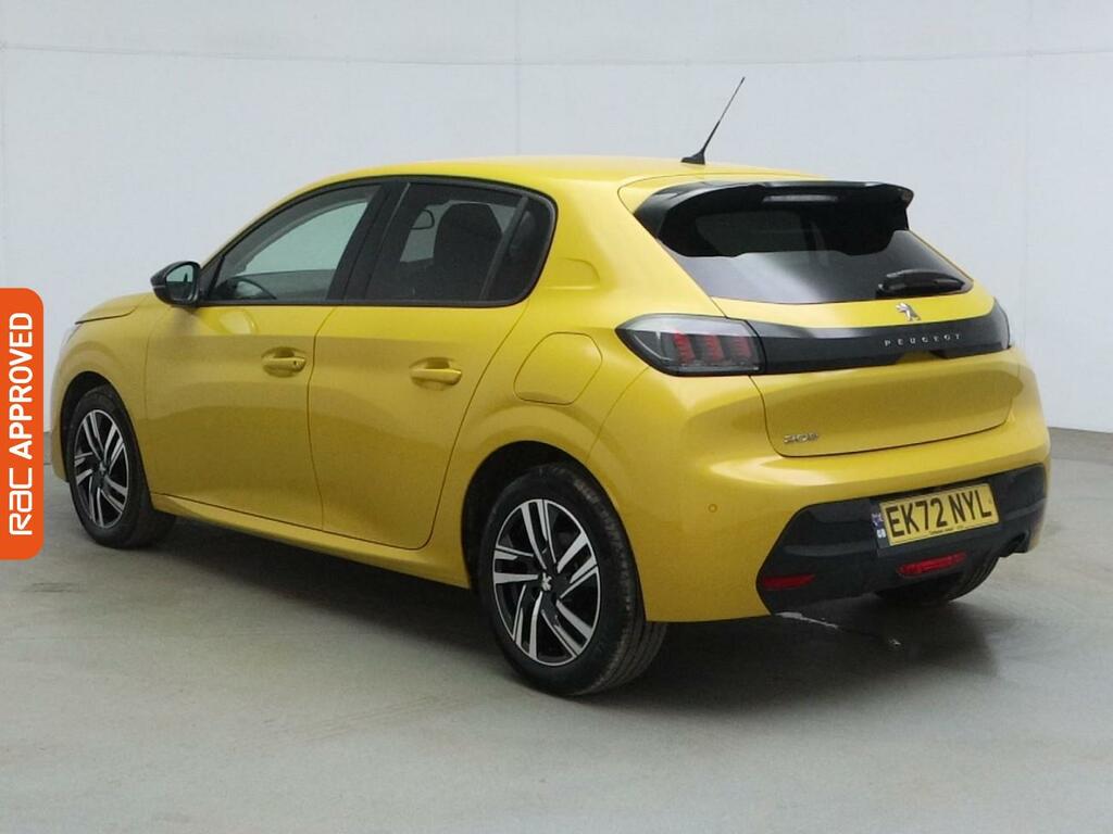Peugeot 208 1.2 Puretech Allure Premium Hatchback EK72NYL Yellow #4