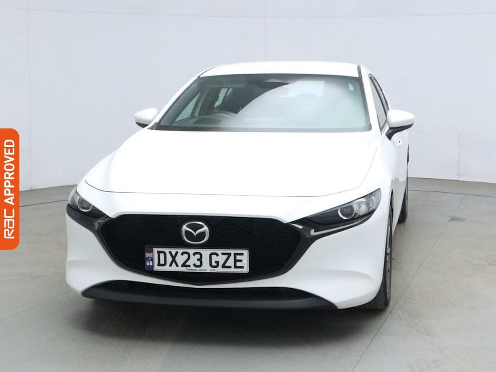 Mazda 3 2.0 E-skyactiv-g Mhev Prime-line Hatchback Pet White #6