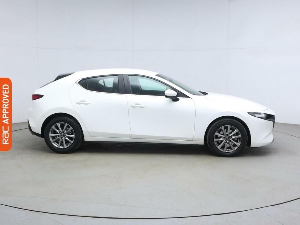 Mazda 3 2.0 E-skyactiv-g Mhev Prime-line Hatchback Pet White #5