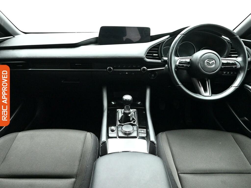 Mazda 3 2.0 E-skyactiv-g Mhev Prime-line Hatchback Pet White #2