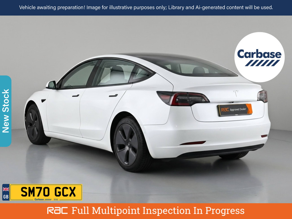 Tesla Model 3 Standard Range Plus Saloon Rwd White #2