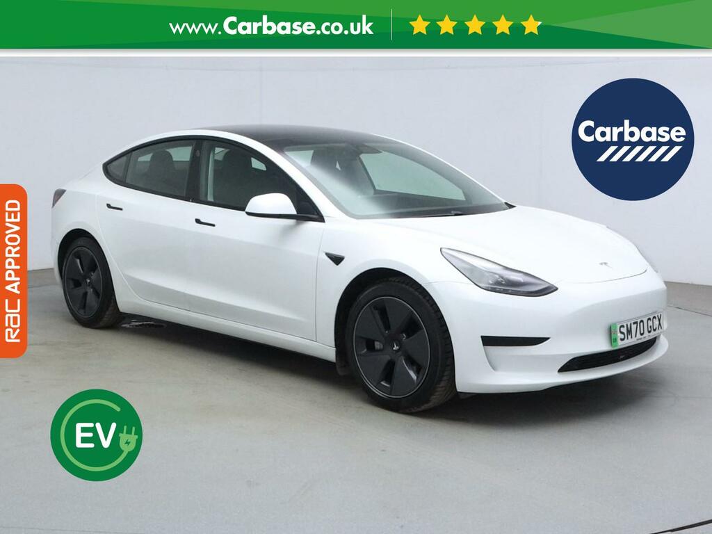 Tesla Model 3 Standard Range Plus Saloon Rwd White