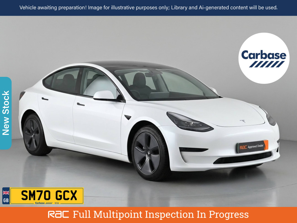 Tesla Model 3 Standard Range Plus Saloon Rwd White