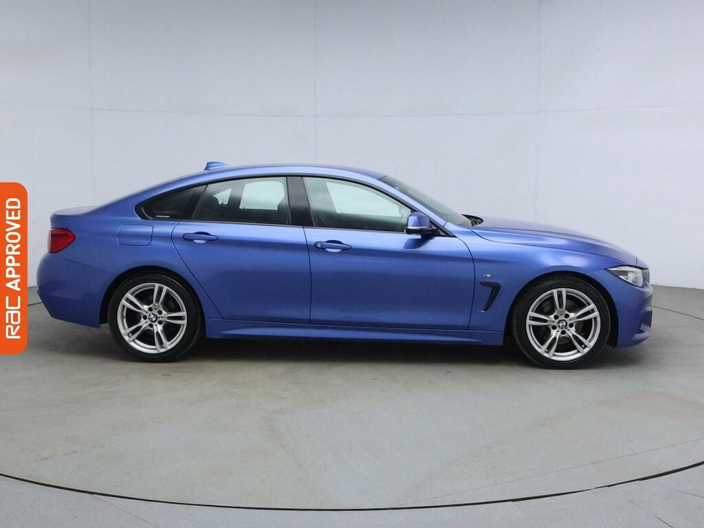 BMW 4 Series Gran Coupe 2.0 430I M Sport Hatchback Euro 6 LB67LVK Blue #5