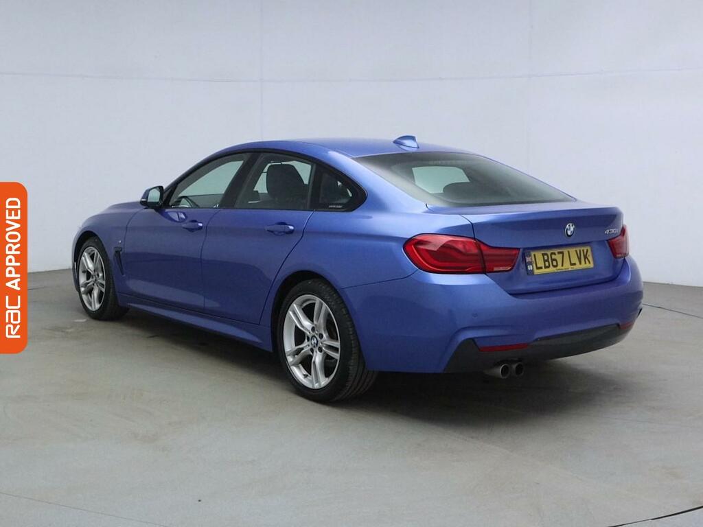 BMW 4 Series Gran Coupe 2.0 430I M Sport Hatchback Euro 6 LB67LVK Blue #4