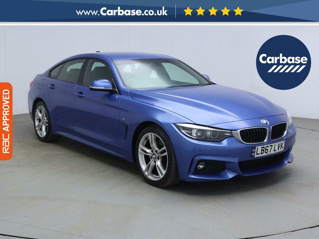 BMW 4 Series Gran Coupe 2.0 430I M Sport Hatchback Euro 6 Blue