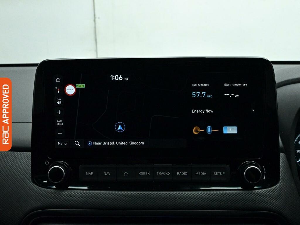 Hyundai Kona 1.6 H-gdi Ultimate Suv Hybrid Dct Euro Grey #3