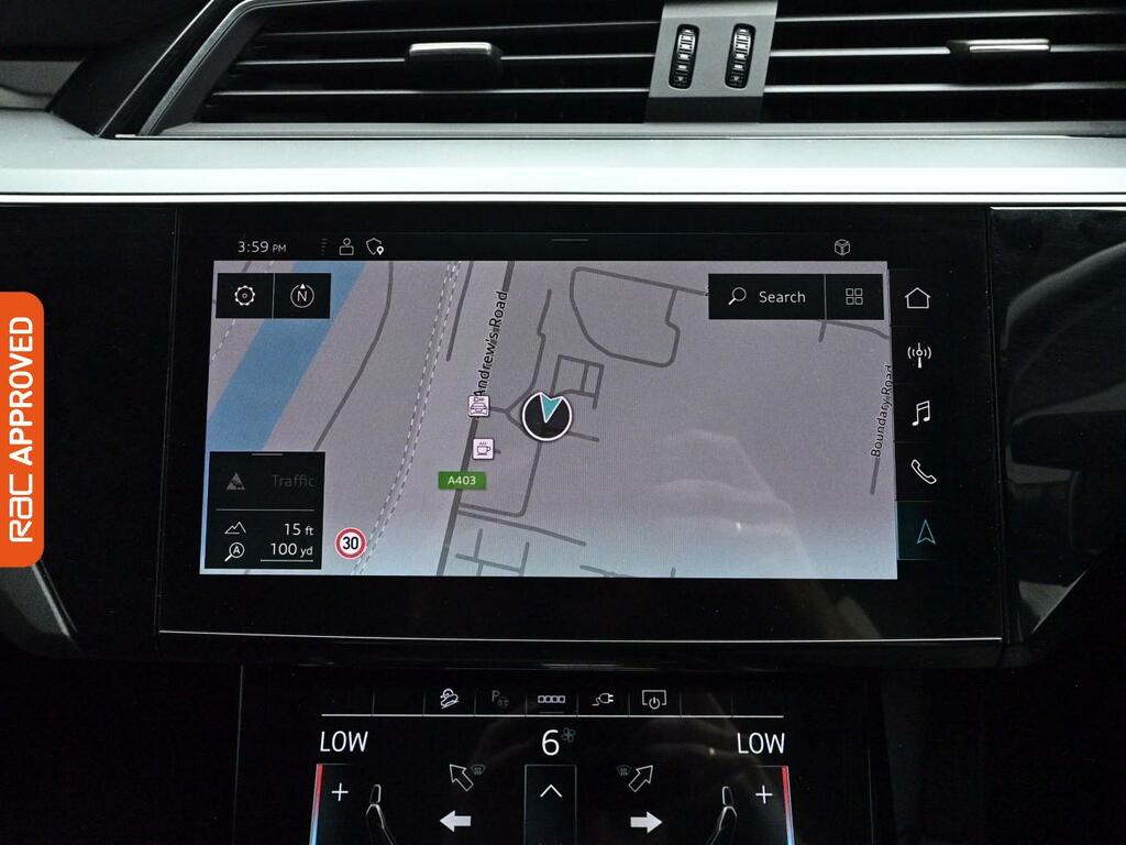 Audi E-tron 50 Technik Suv Quattro 71.2Kwh RO72XYB Black #3