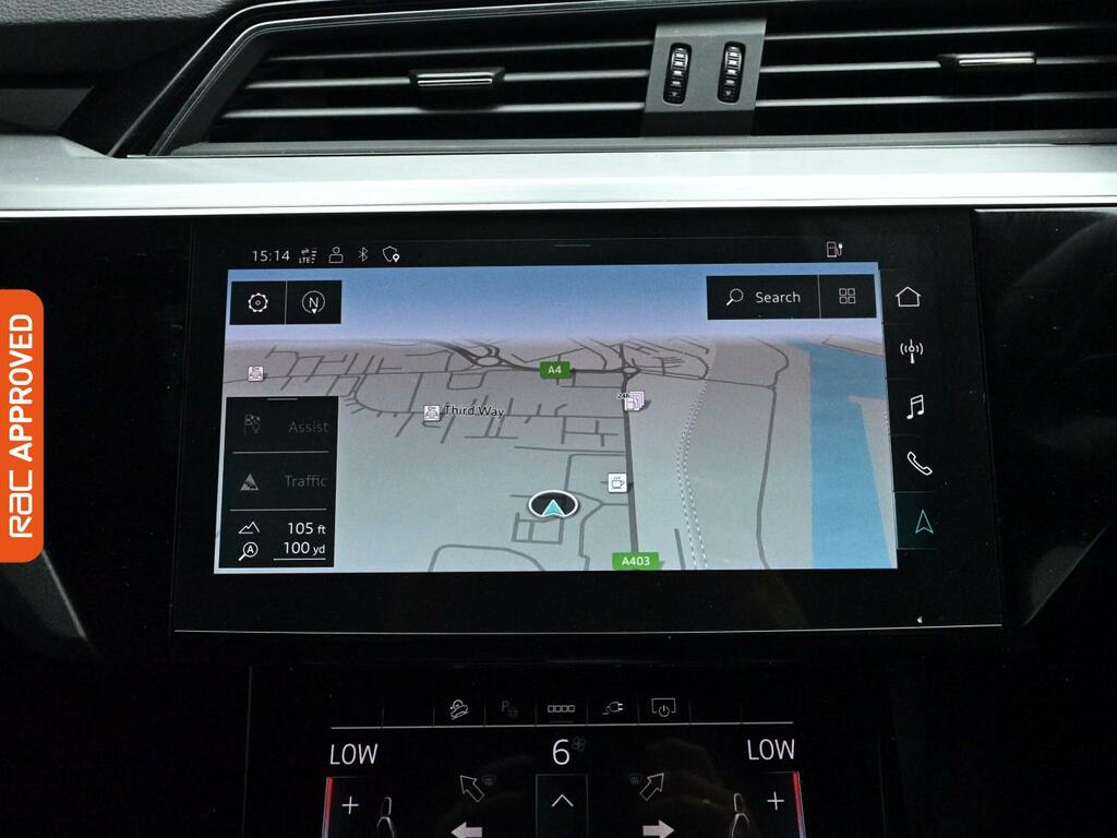 Audi E-tron 50 S Line Suv Quattro 71.2Kwh 1 GY22HDF Grey #3