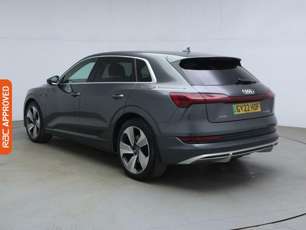 Audi E-tron 50 S Line Suv Quattro 71.2Kwh 1 GY22HDF Grey #4