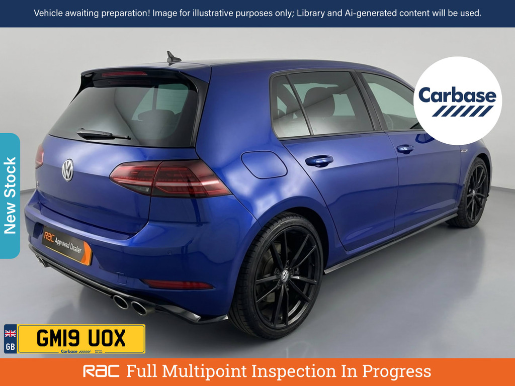Volkswagen Golf 2.0 Tsi R Hatchback Dsg 4Motion Euro 6 Blue