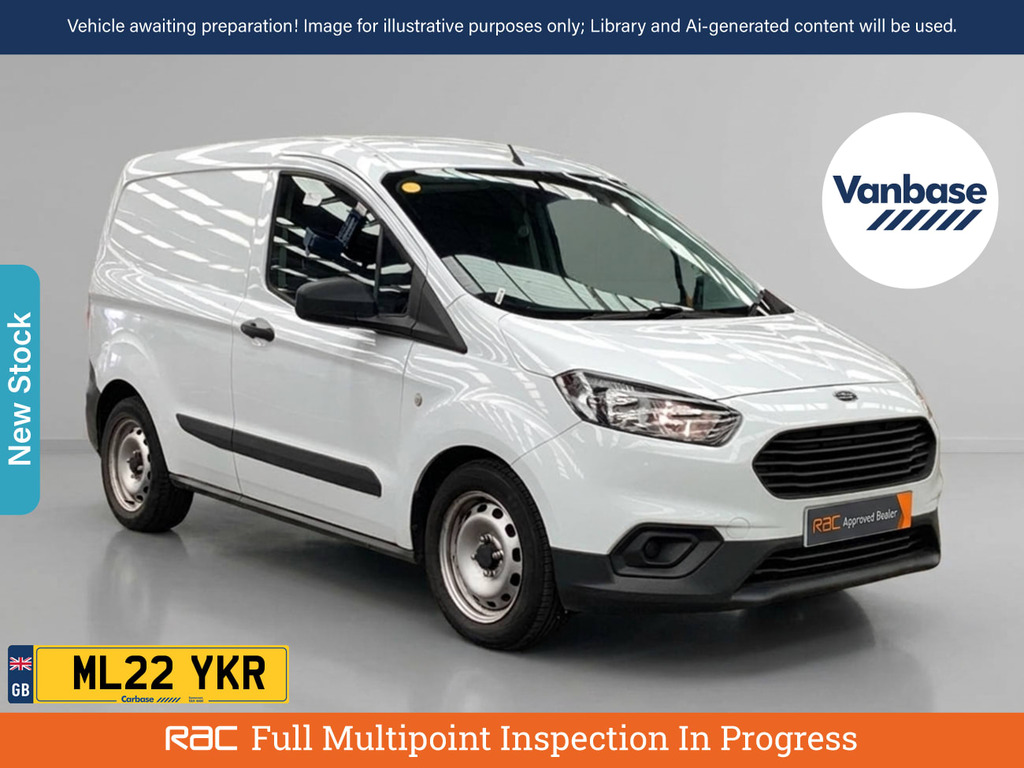 Ford Transit Courier 1.0 Ecoboost Leader Panel Van L1 White