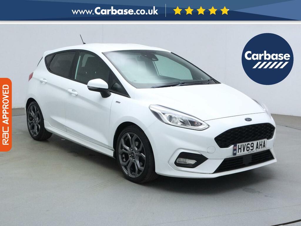 Ford Fiesta 1.0T Ecoboost Gpf St-line X Hatchback M White
