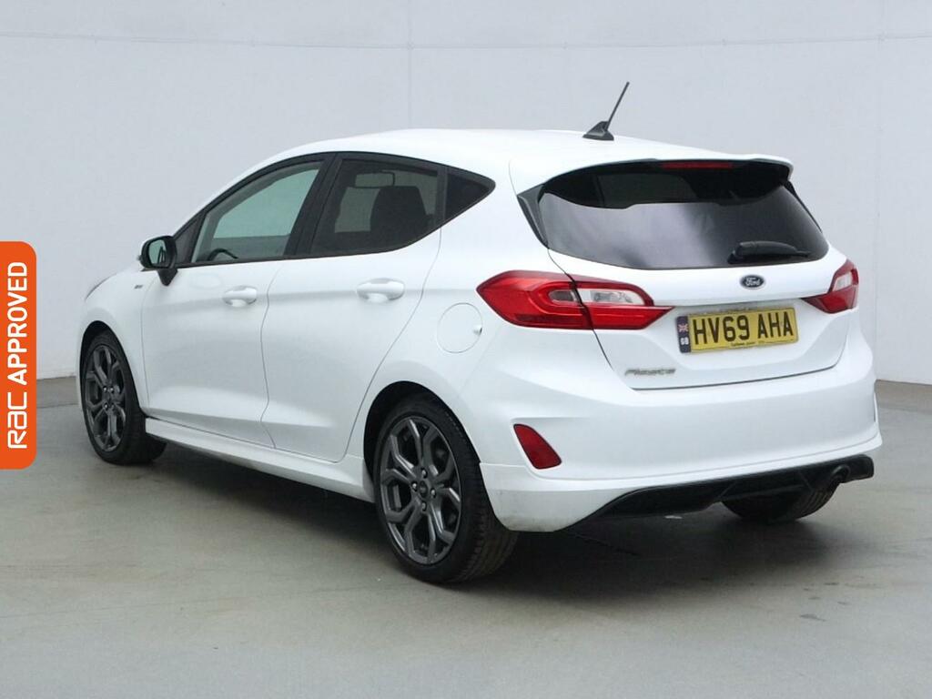 Ford Fiesta 1.0T Ecoboost Gpf St-line X Hatchback M White #4
