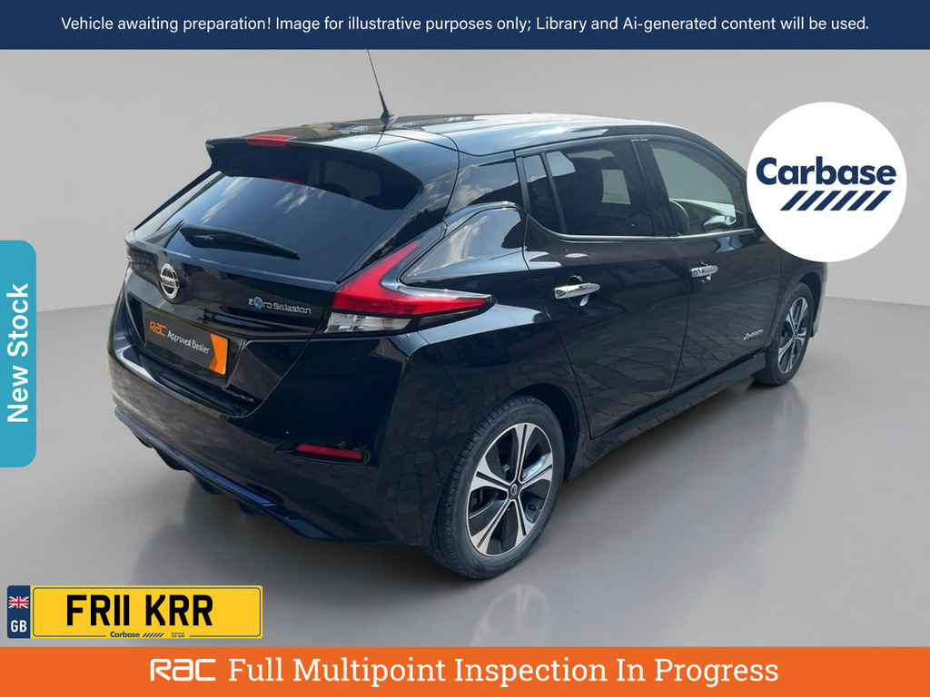 Nissan Leaf 62Kwh E Tekna Hatchback 217 Ps Black