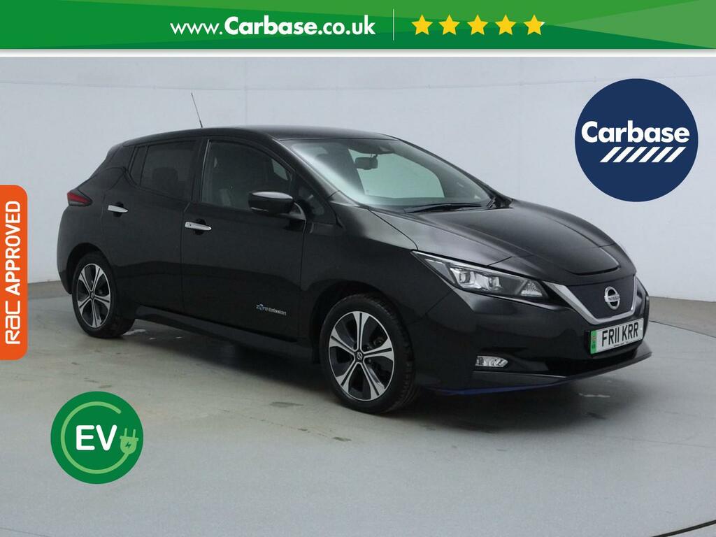 Nissan Leaf 62Kwh E Tekna Hatchback 217 Ps FR11KRR Black