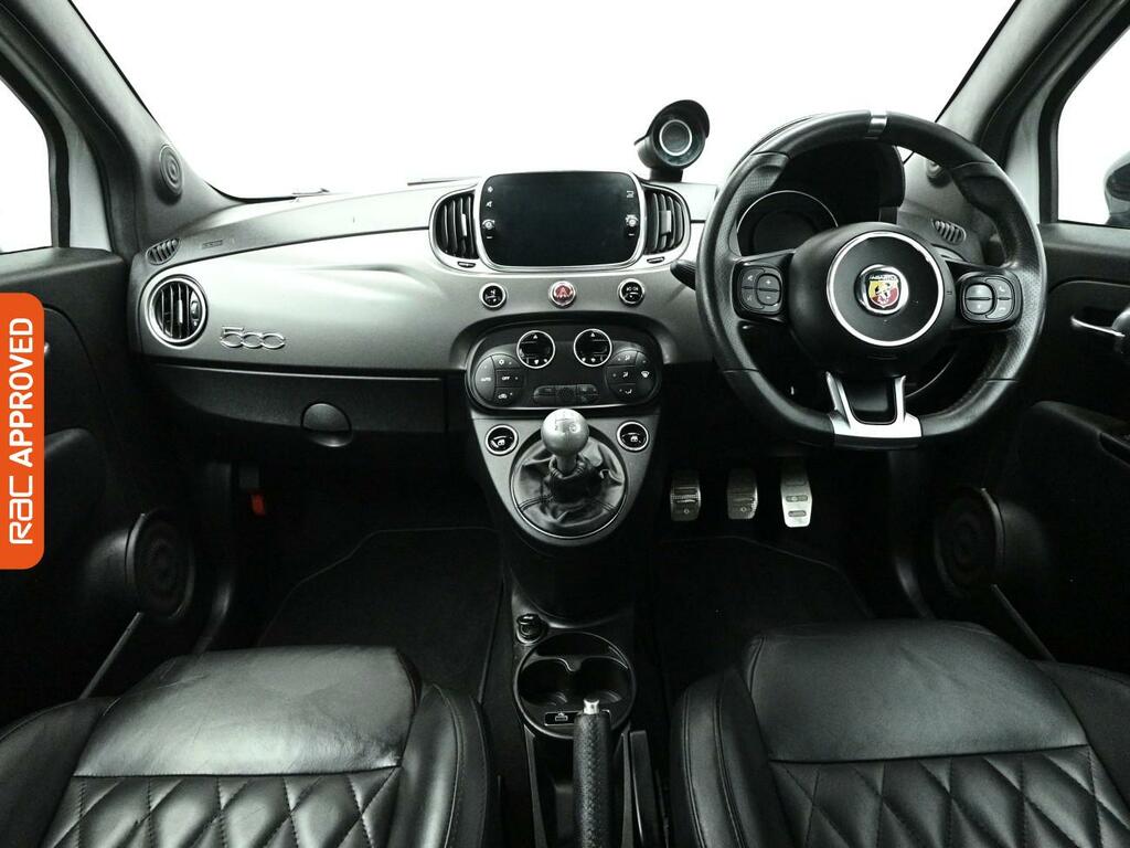 Abarth 595 1.4 T-jet Turismo Hatchback Euro YR22UXX Grey #2