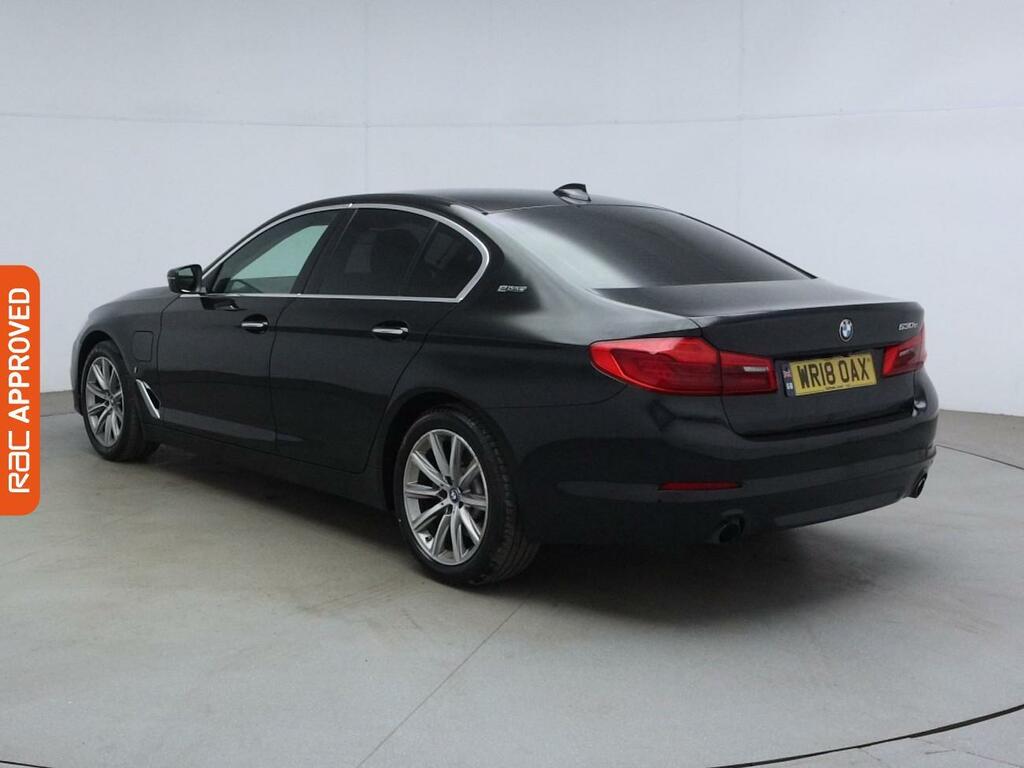 BMW 5 Series 2.0 530E 9.2Kwh Se Saloon Plug-in Hybri WR18OAX Black #4